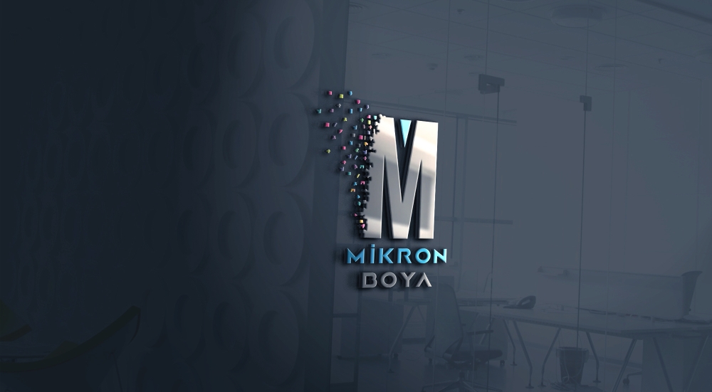Mikron Boya Logo Tasarımı