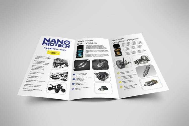 Nano Protech Broşür Tasarımı2