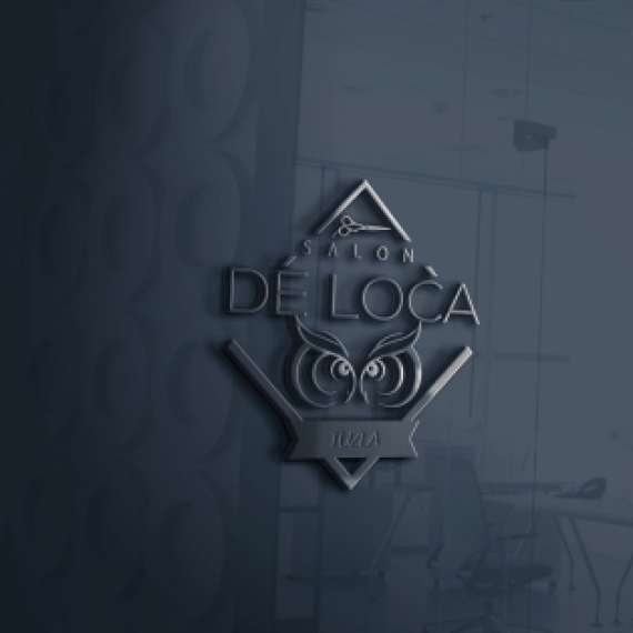Salon De Loca Logo Tasarımı