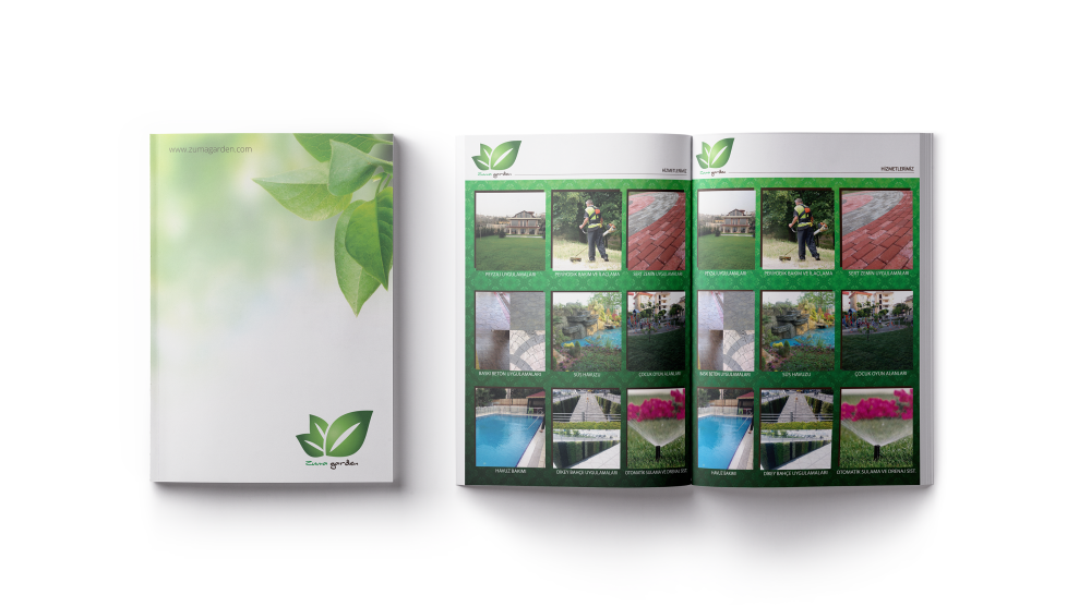 Zuma Garden Katalog Tasarımı